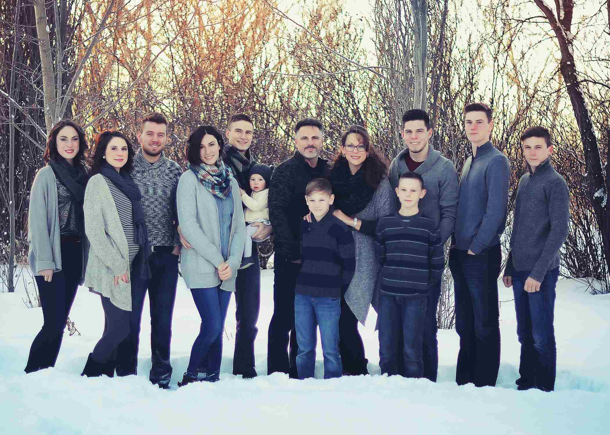 Mark & Lea and Family (Winter 2018)